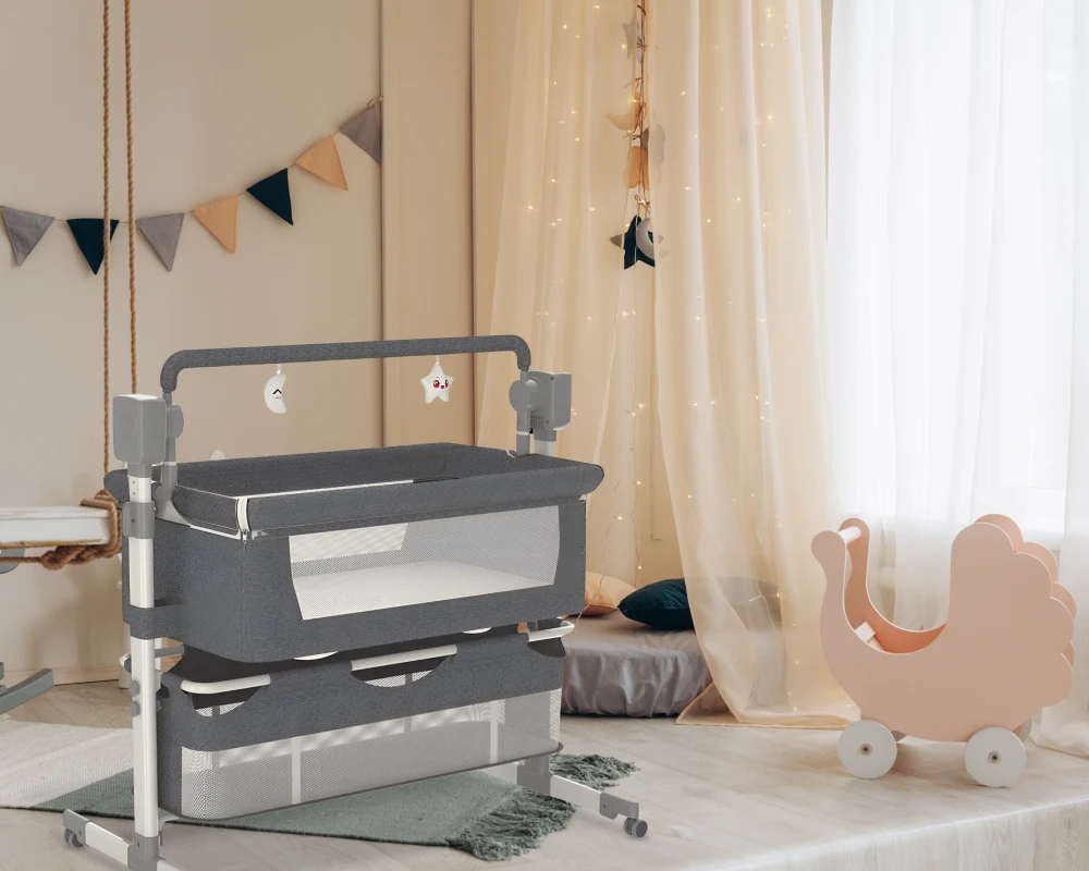 portable rocking bassinet