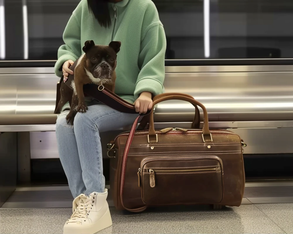 leather carry on bags